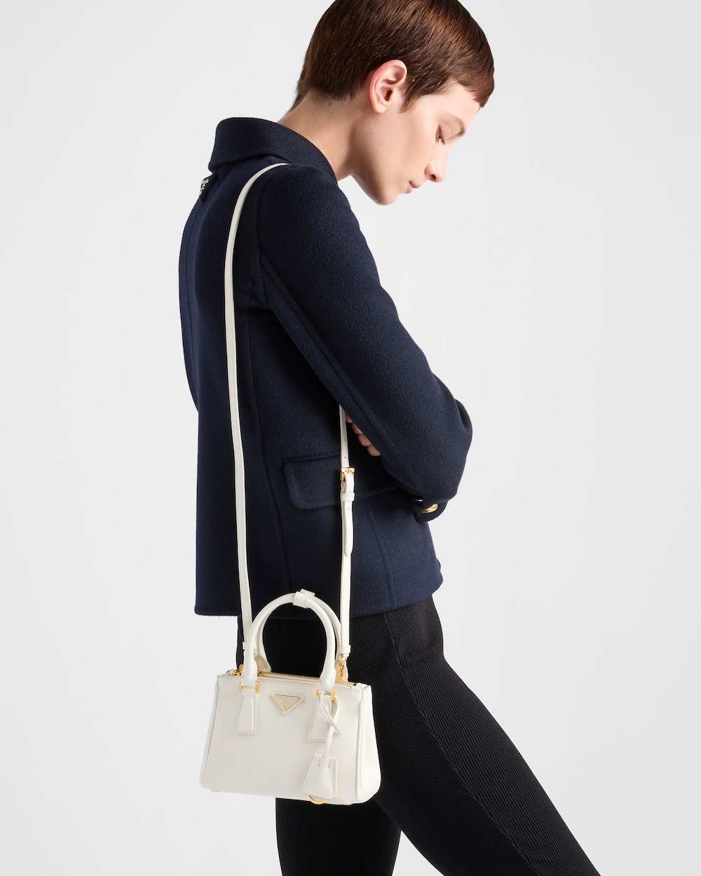 Prada Galleria Saffiano Leather Micro Bag - Image 6